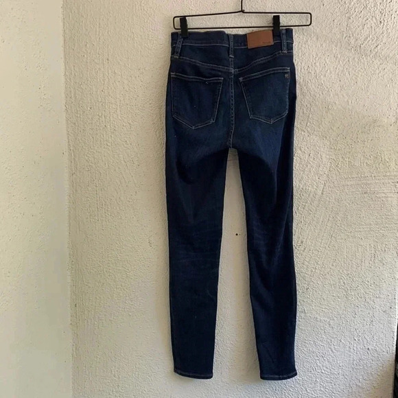 Madewell 9-Inch High Rise Skinny Jeans Size 25 - Picture 6 of 8